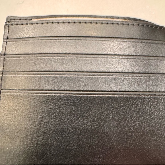 NWT Coach Men’s Boxed 3 In 1 Wallet Gift Set Box Pebble Black Leather - Picture 4 of 10